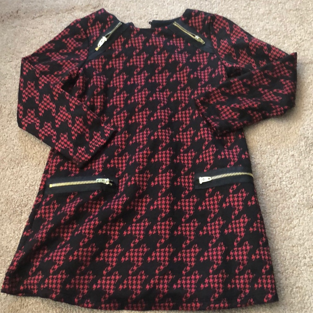 Black and red dress